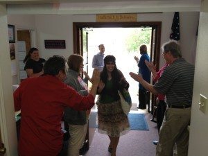 Walking in the first day