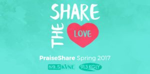 91.3 KGLY East Texas Christian Radio Share the Love Countdown Challenge 2017 Spring PraiseShare