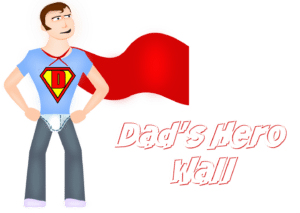 91.3 KGLY East Texas Christian Radio Dad's Hero Wall Animated Dad