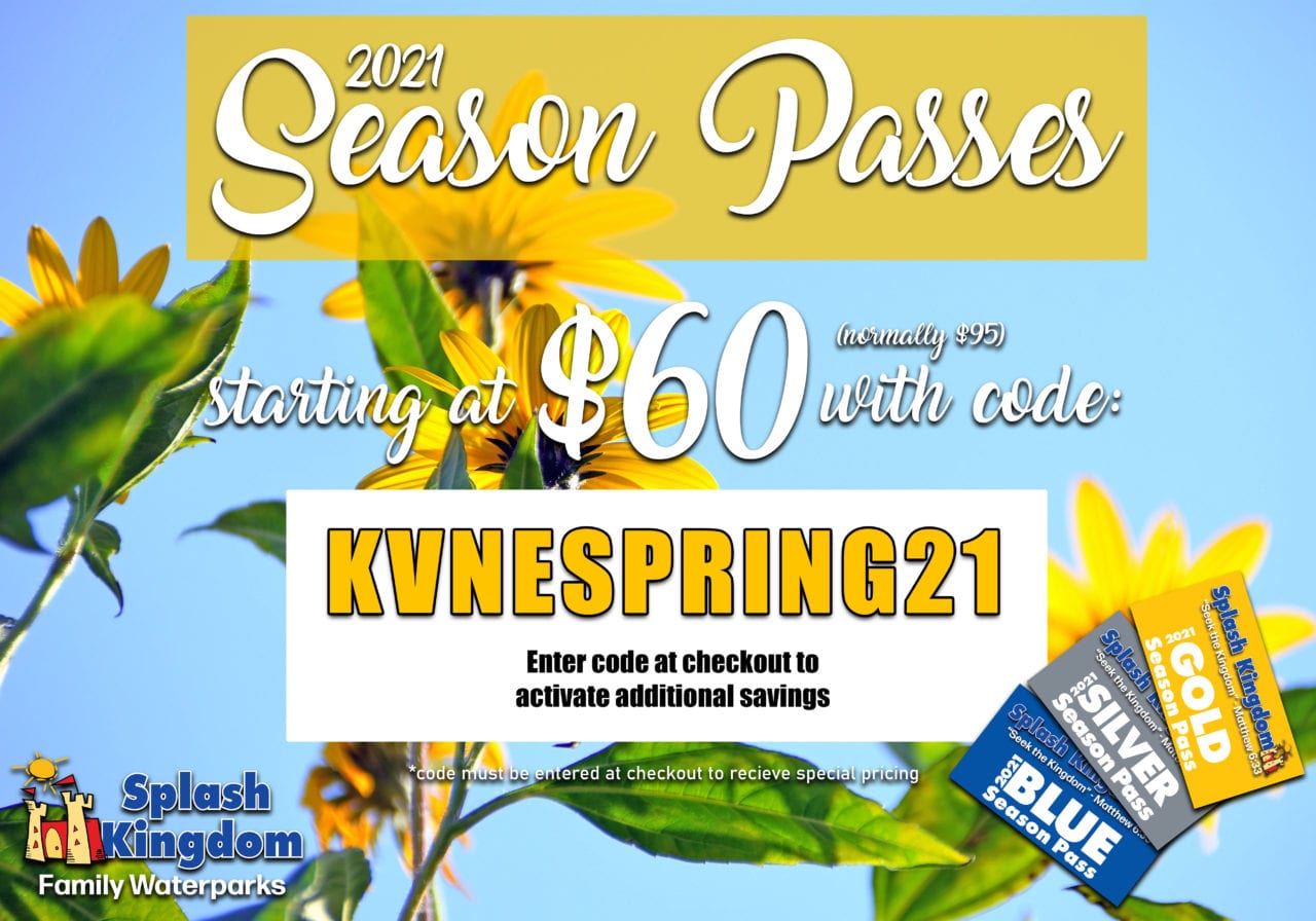 Splash Kingdom 2021 Season Passes Lift Worship